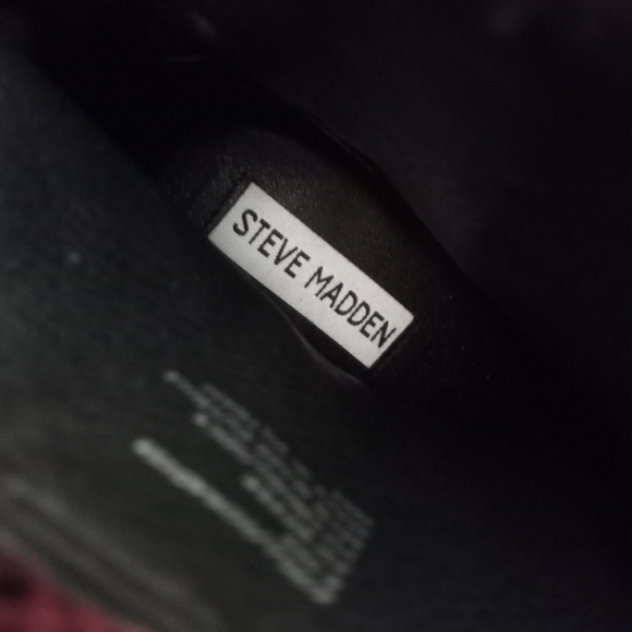 STEVE MADDEN Zora Mid-calf Snakeskin Print Western Style Boot, size 6.5M - Picture 6 of 8